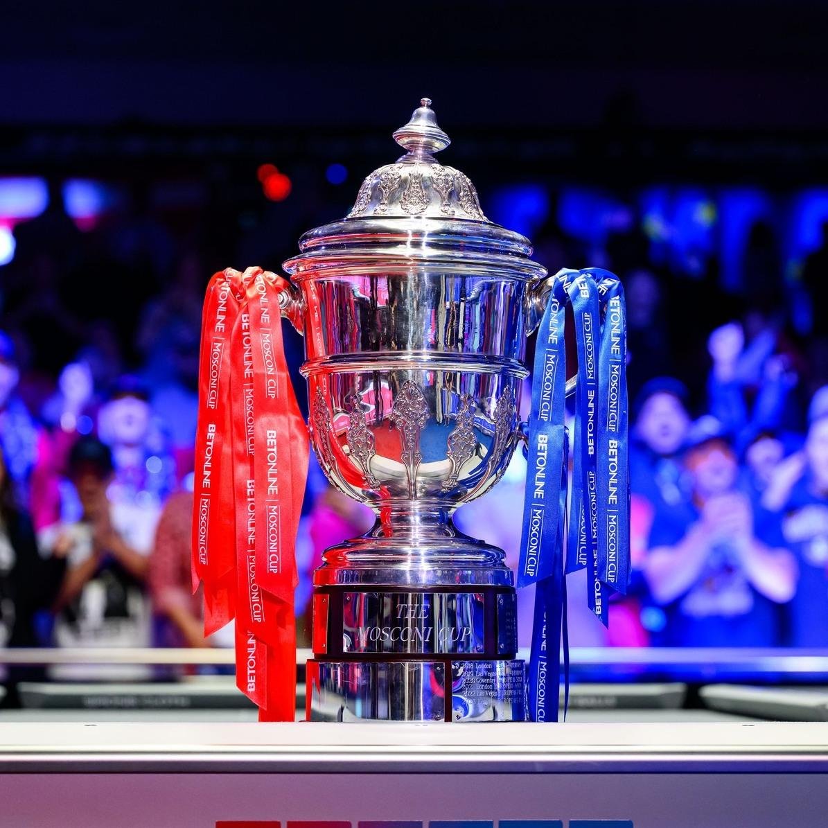 Mosconi Cup trophy before Europe vs USA final